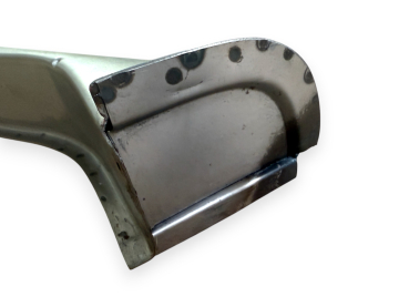 Heater channel left VW Oval Beetle 111801041A  8.1955-7.1956 DKB Premium Metal Rocker 111801045B